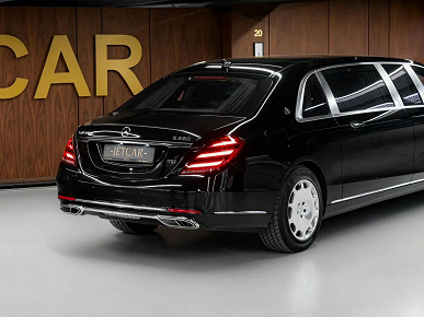 В России продают рекордно дорогой Mercedes-Benz Maybach S-класс 650 Pullman