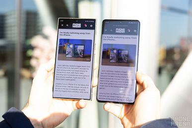 Тут-то Samsung Galaxy S24 Ultra и кладёт на лопатки и iPhone 15 Pro Max, и Google Pixel 8 Pro, и OnePlus 12. У новинки потрясающее антибликовое покрытие