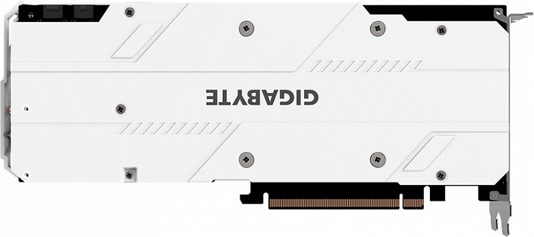 3D-карта Gigabyte GeForce RTX 2070 Gaming OC White 8G окрашена в белый цвет и разогнана производителем