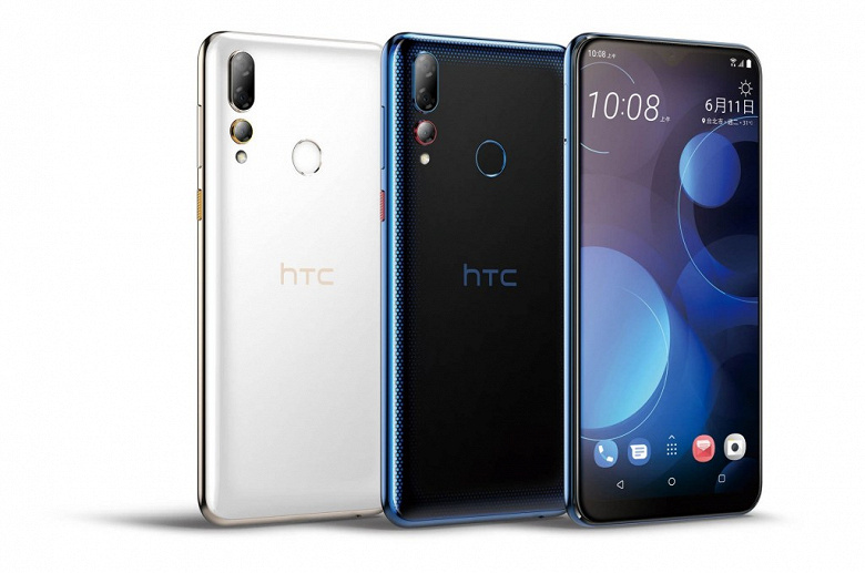 Представлен недорогой смартфон с тройной камерой HTC Desire 19+