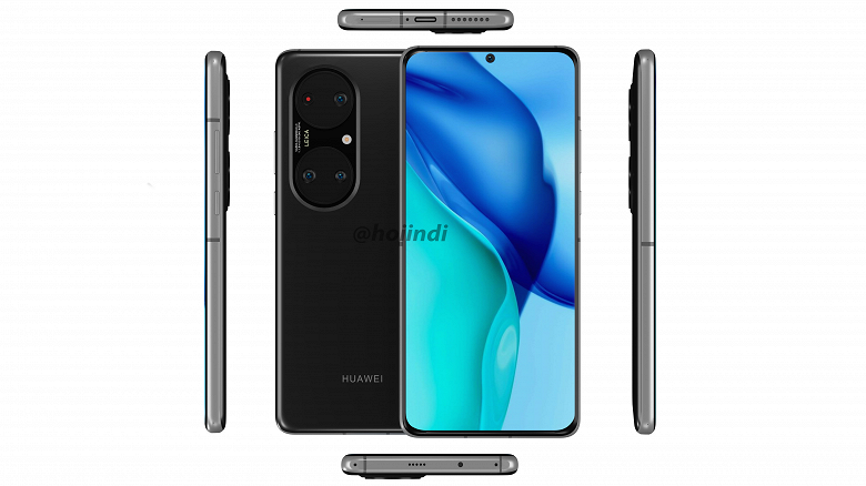 Появились качественные изображения Huawei P50