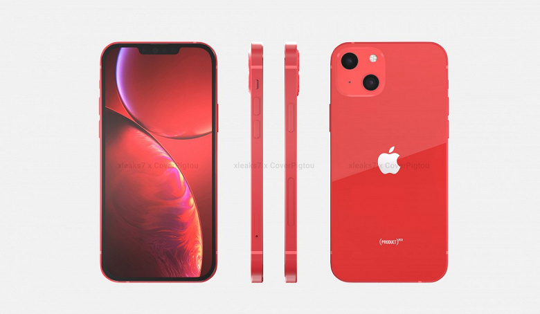 Так выглядит iPhone 13 Product Red. Качественные изображения и видео