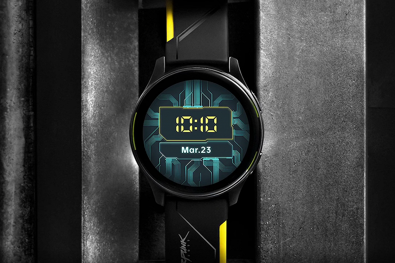 Представлены умные часы OnePlus Watch Cyberpunk 2077 Limited Edition с рукой Johnny Silverhand в качестве подставки