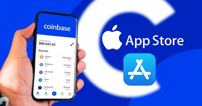 AppStore заблокировал обновление приложения Coinbase Wallet