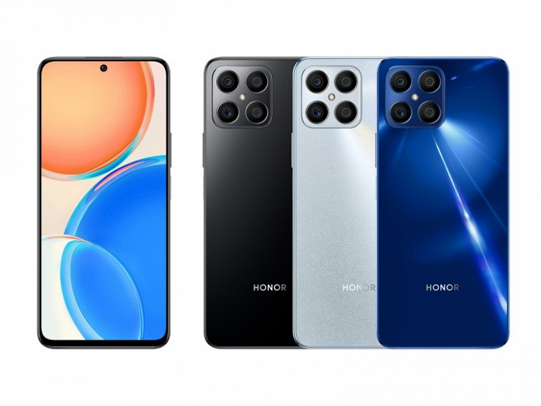 Honor X8 поступил в продажу за пределами Китая. Экран диагональю 6,7 дюйма, 64-мегапиксельная камера и тонкий корпус за 245 долларов