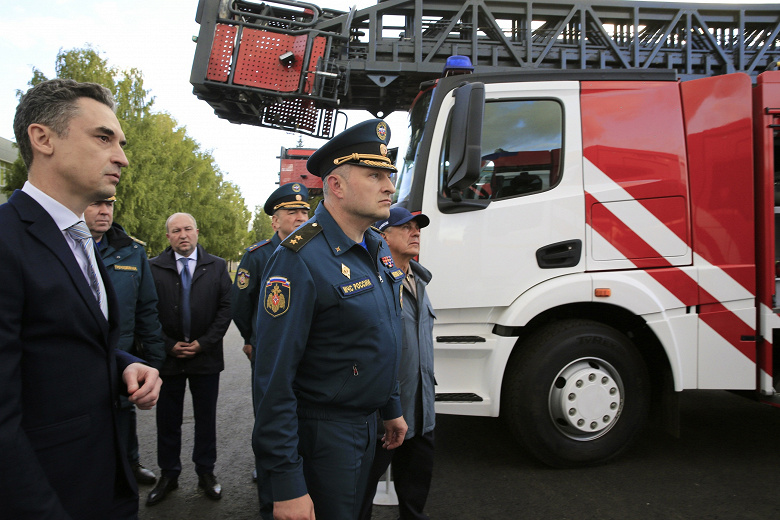 КамАЗ презентовал пожарные машины нового поколения