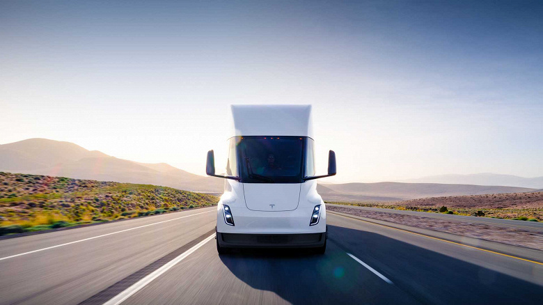 Представлена финальная серийная версия Tesla Semi с новым дизайном