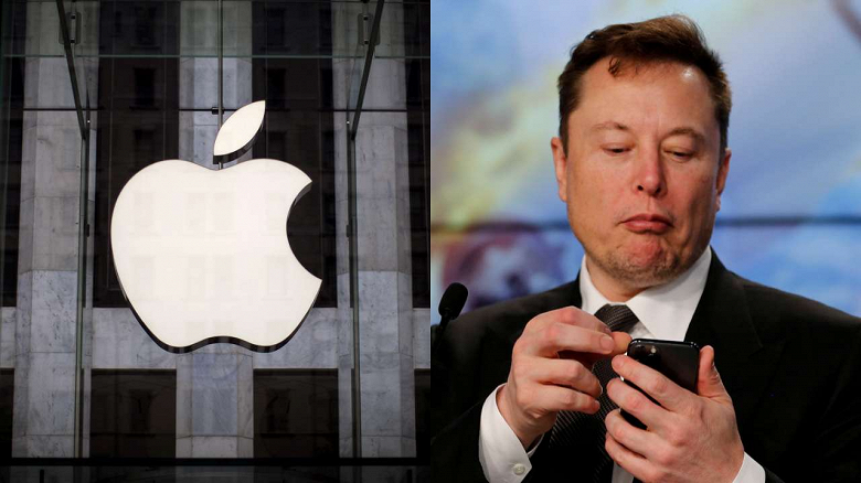 Илон Маск критикует Apple из-за её политики и высокой комиссии в App Store