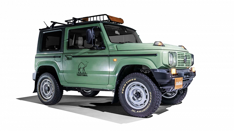 Представлен Suzuki Jimny в стиле раллийного Mercedes-Benz G-класс