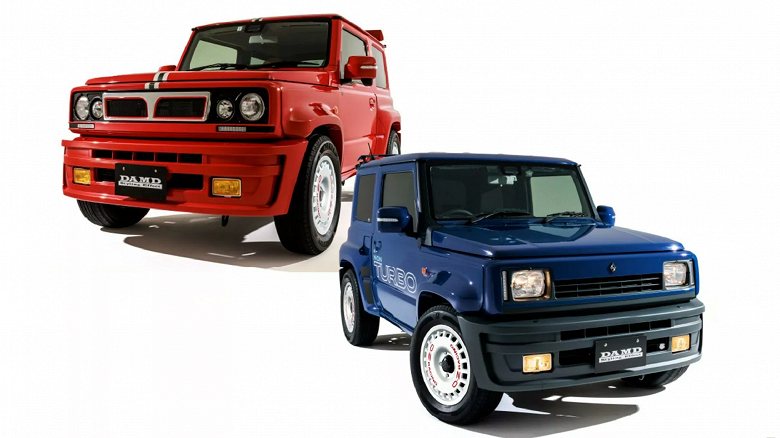 Представлены Suzuki Jimny в стиле Lancia Delta Integrale и Renault 5 Turbo