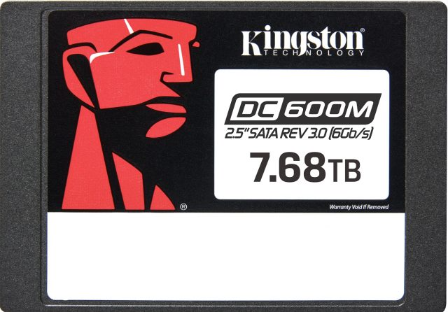 Представлены SSD Kingston DC600M ёмкостью до 7,68 ТБ