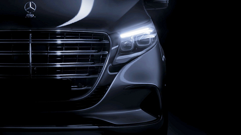 Mercedes впервые показала новый Mercedes-Benz V-Class. Он стал похож на легковые модели бренда