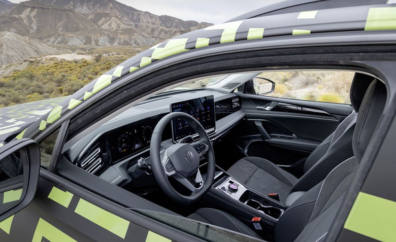 Volkswagen Tiguan 2024 получит новую подвеску и запас хода 100 км только на электротяге