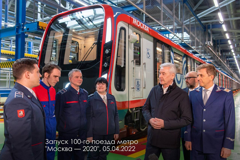 В столичном метро появился тысячный вагон современного поезда «Москва-2020». Его доработка продолжается