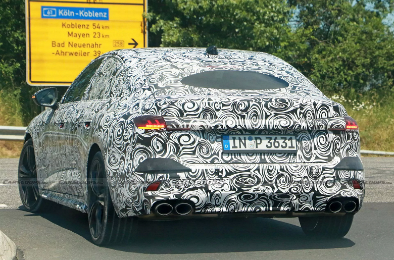 Новый Audi S5 Sportback засняли в ходе тестов