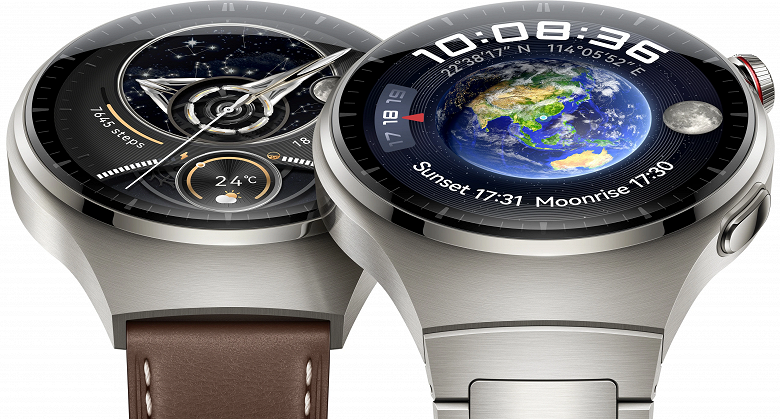 Большой AMOLED, ЭКГ, SpO2, 5ATM, GPS, NFC и eSIM, сталь и титан. Стартовали продажи Huawei Watch 4 и Watch 4 Pro в Европе