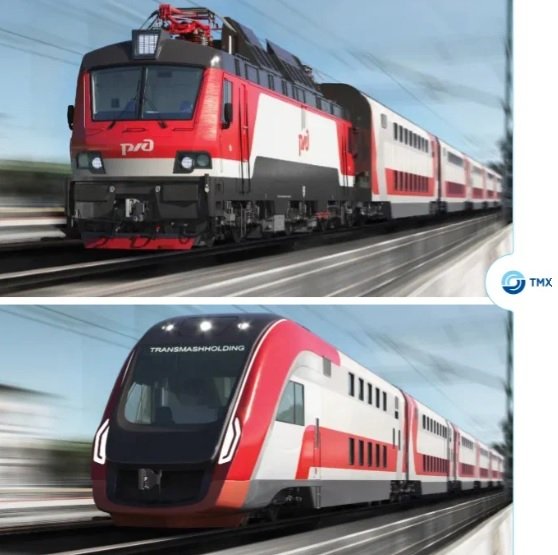 В России построят первый поезд «тяни-толкай»
