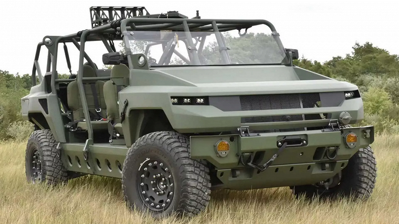 Электрический Hummer для военных получил дизельный генератор и огромную батарею