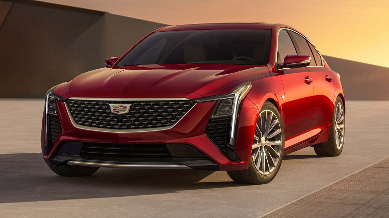 Это новый «Кадиллак». Представлен Cadillac CT5 2025 с 33-дюймовым 9K-дисплеем