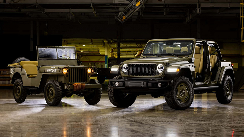  представлен Jeep Wrangler 4xe Willys '41