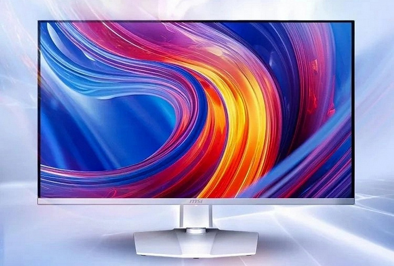 Белый монитор MSI Aurora MPG 321URXW: 4K Samsung QD-OLED экран с частотой 240 Гц и защитой от выгорания на 3 года