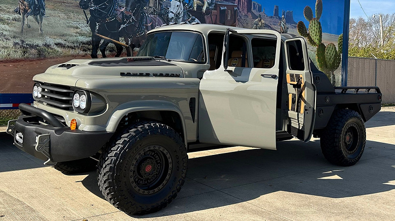 Представлен 1000-сильный Dodge Power Wagon с 7,0-литровым мотором Hellephant V8