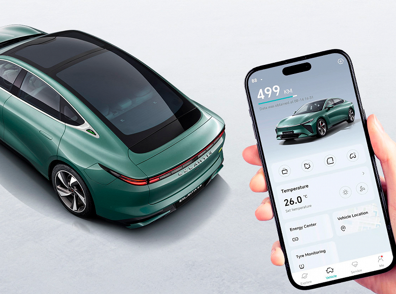 Владельцы смогут управлять электромобилями Exlantix со смартфона