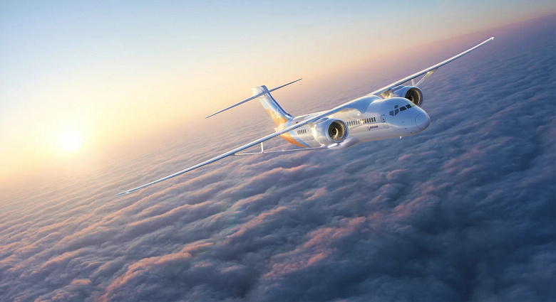 NASA и Boeing разрабатывают экологичный самолёт X-66 для достижения нулевых выбросов в авиации