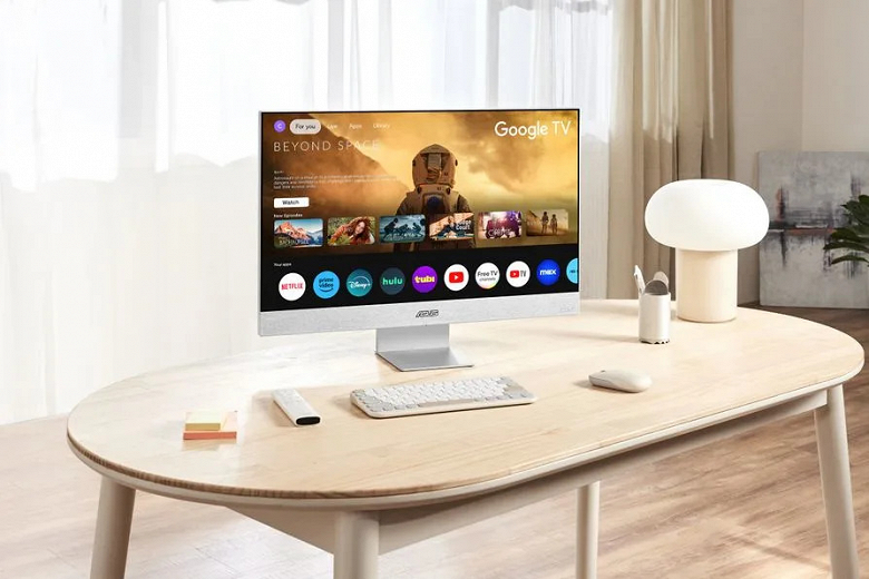 Представлен 27-дюймовый умный монитор Asus ZenScreen Smart на основе Google TV