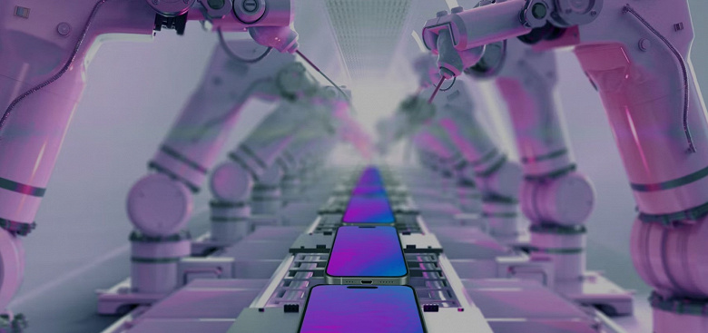 Apple решила заменить половину сборщиков iPhone роботами