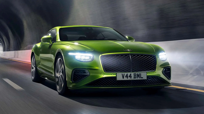 Представлен Bentley Continental GT 2025 с новым V8