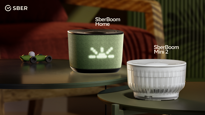 Сбер представил умные колонки SberBoom Home и SberBoom Mini 2 с искусственным интеллектом GigaChat