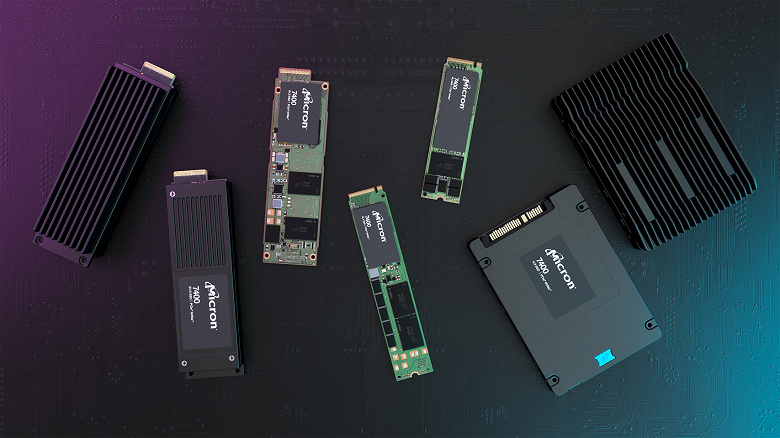Micron анонсировала разработку первого в мире SSD с PCIe 6.0. Он предложит скорость в 26 ГБ/с