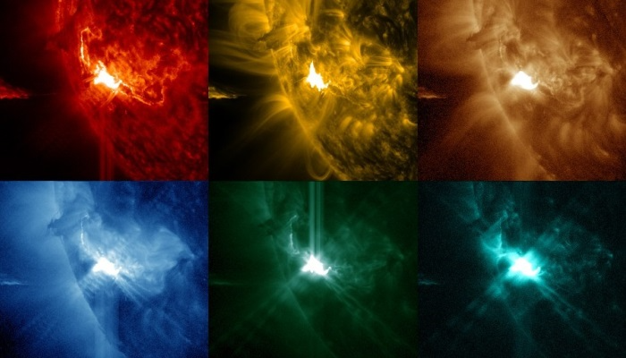 Солнце произвело чрезвычайно мощный всплеск — одна из самых сильных вспышек с 2017 года