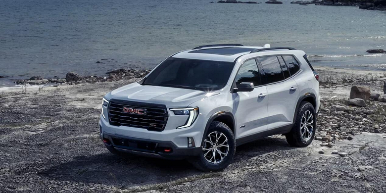 Россиянам начали предлагать семиместные GMC Acadia 2024