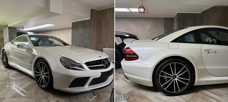 Редчайший Mercedes-Benz SL 65 AMG Sad Series выставили на продажу в России