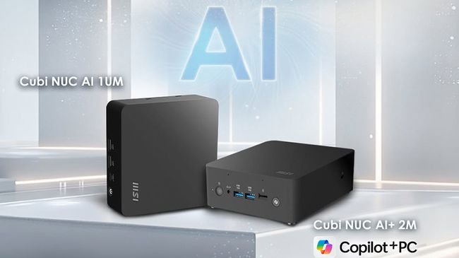 Новые модели MSI Cubi NUC оснащены процессорами Intel Core Ultra и специальной кнопкой для быстрого доступа к ИИ-функциям