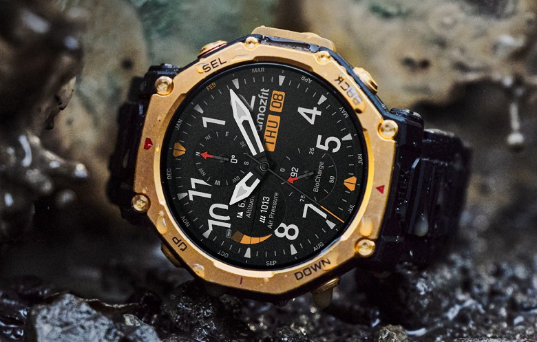 Представлены Amazfit T-Rex 3 Pro: неубиваемые смарт-часы со встроенным фонариком, временем работы почти месяц и титановым безелем