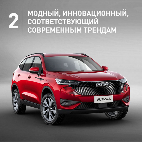 Россиянам предложили выбрать дизайн Haval H6 третьего поколения