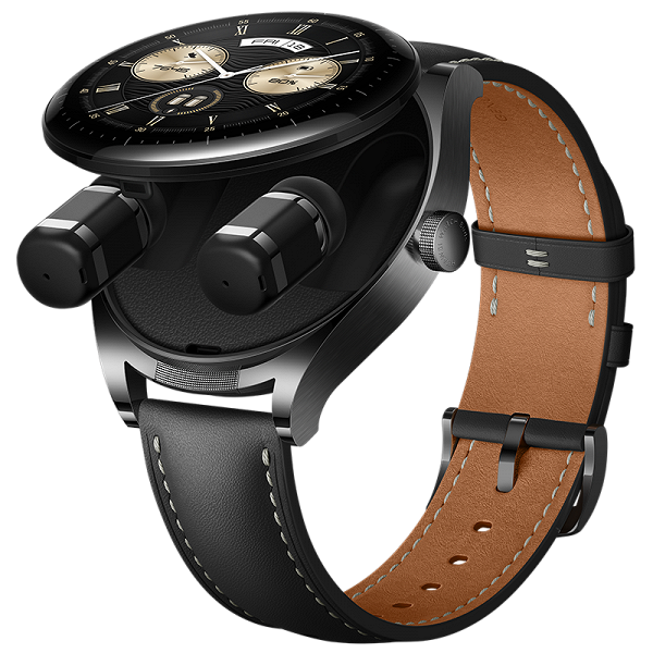 AMOLED, 80 режимов тренировок, SpO2, GPS и встроенные наушники. Необычные часы Huawei Watch Buds уже можно заказать в России