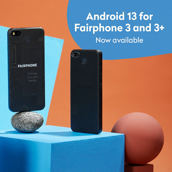 Android 17 для смартфона из 2019 года полностью официально. Fairphone 3/3+ получили Android 13 и могут получать обновления до 2026 года