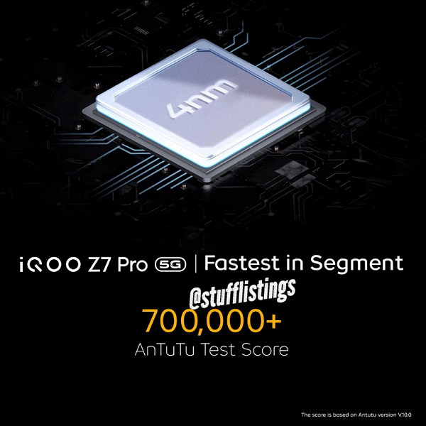 Самый мощный смартфон в сегменте. iQOO Z7 Pro готовится выйти на рынок