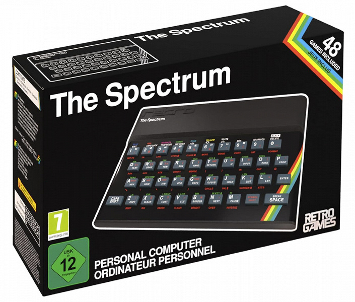 Культовый ZX Spectrum на новый лад, но в оригинальном дизайне и всего за 100 евро. Представлен The Spectrum