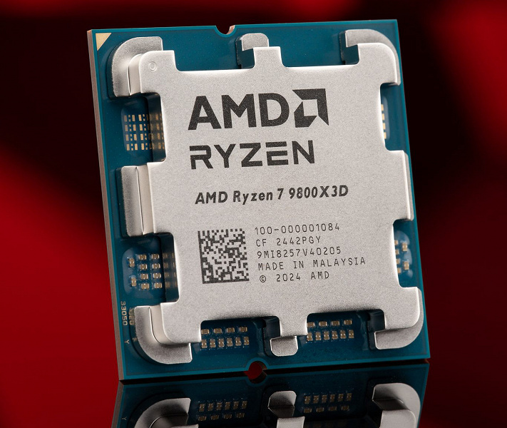 Ryzen 7 9800X3D стал хитом: все запасы от AMD распроданы благодаря высокому спросу на предзаказы