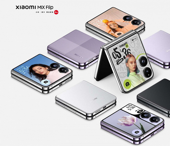 Xiaomi представила свою первую раскладушку — Mix Flip — и сразу же с огромным внешним экраном и огромным аккумулятором
