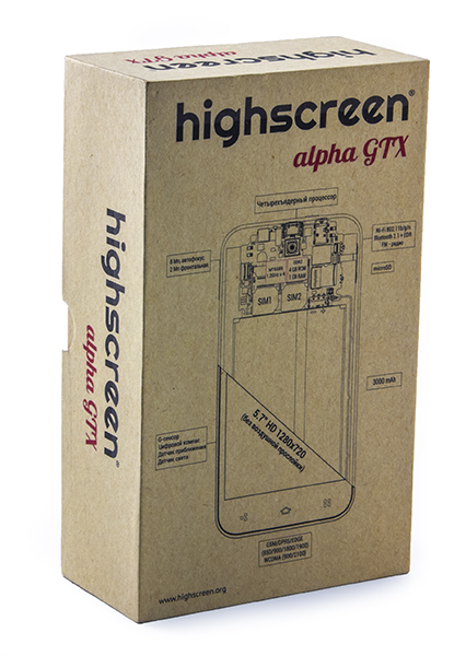 Обзор смартфона Highscreen Alpha GTX