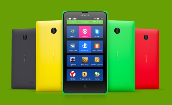 Дизайн смартфона Nokia X