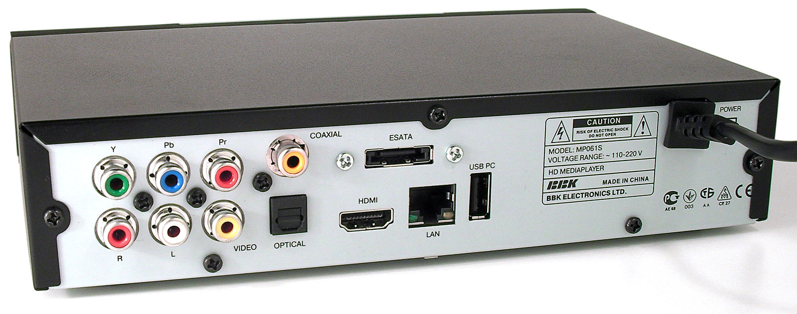 Сетевой HD-медиаплеер BBK MP061S