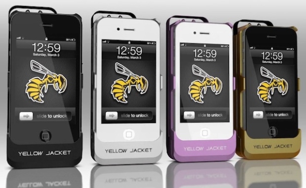 Чехол для iPhone с электрошокером Yellow Jacket