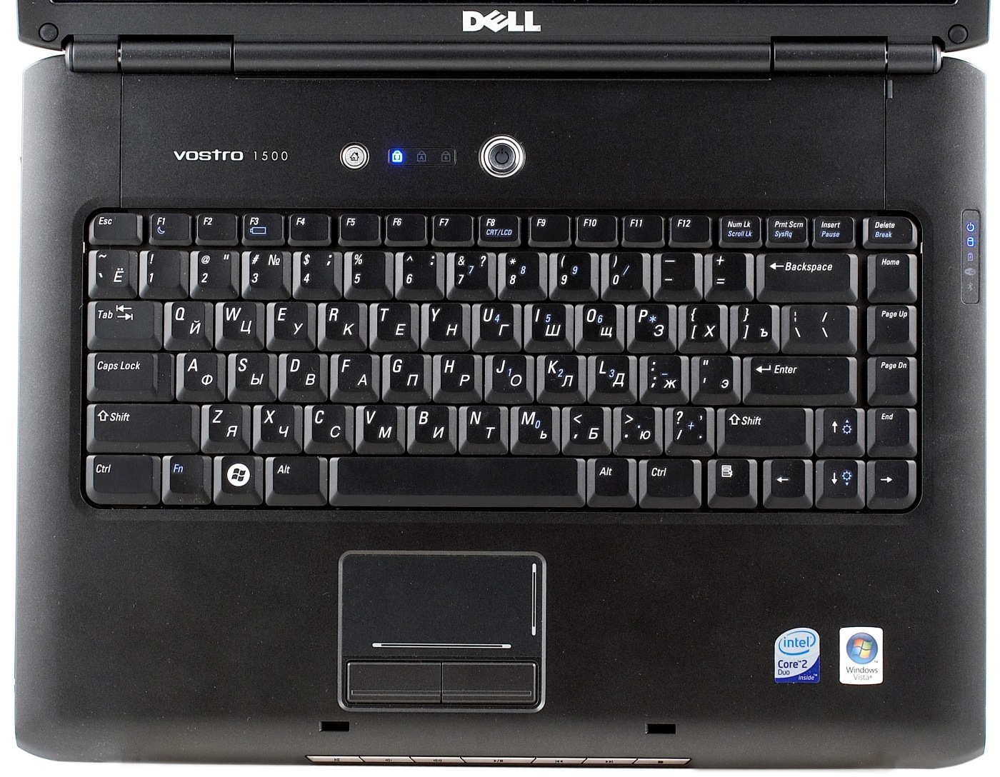 Расположение клавиш на клавиатуре ноутбука Acer